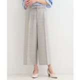 【着丈選べる/S-LL】センタープレスできちんと見え イージーワイドパンツ | SHOO・LA・RUE | 詳細画像4 