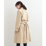 【S-LL/撥水】通勤や学校行事にも ロングトレンチコート | SHOO・LA・RUE | 詳細画像2 