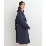 【S-LL/撥水】通勤や学校行事にも ロングトレンチコート | SHOO・LA・RUE | 詳細画像6 