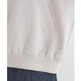 【洗濯機可/S-LL】さらっと快適 麻調ゆるリブブルゾン | SHOO・LA・RUE | 詳細画像19 