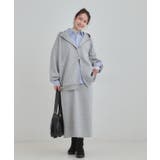 【セットアップ可/S-LL/なめらかタッチ】ベイカーナロースカート | SHOO・LA・RUE | 詳細画像18 