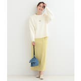配色が上品 スウェットライクニット | SHOO・LA・RUE | 詳細画像3 