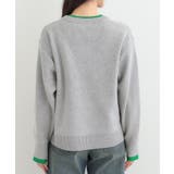 配色が上品 スウェットライクニット | SHOO・LA・RUE | 詳細画像19 