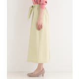 【洗濯機可/S-LL】ハイウエストで美脚見え リボンワイドパンツ | SHOO・LA・RUE | 詳細画像14 