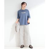 【綿100%/プチプラ】選べる3柄 大人のためのプレーンTシャツ | SHOO・LA・RUE | 詳細画像17 