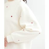 【洗濯機可】小さめ刺繍で大人見え アソート裏起毛スウェット | SHOO・LA・RUE | 詳細画像21 