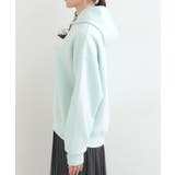 【セットアップ可/S-LL/なめらかタッチ】選べる3柄 ロゴ入りプルパーカ | SHOO・LA・RUE | 詳細画像16 