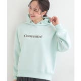 サックスブルー(390) | 【セットアップ可/S-LL/なめらかタッチ】選べる3柄 ロゴ入りプルパーカ | SHOO・LA・RUE