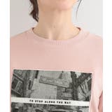 【S-LL】カジュアルすぎない大人のフォト刺繍裏毛スウェット | SHOO・LA・RUE | 詳細画像16 