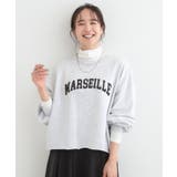 サガラ刺繍アソート裏毛スウェット | SHOO・LA・RUE | 詳細画像1 