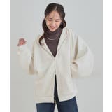 【セットアップ可/なめらかタッチ】オーバーサイズゆるパーカ | SHOO・LA・RUE | 詳細画像1 