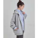 【セットアップ可/なめらかタッチ】オーバーサイズゆるパーカ | SHOO・LA・RUE | 詳細画像6 