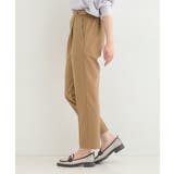 【洗濯機可/S-LL】ベルト風デザインがアクセント きれい見えテーパードパンツ | SHOO・LA・RUE | 詳細画像6 