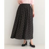 【着丈選べる】ふんわり揺れる アソート柄フレアスカート | SHOO・LA・RUE | 詳細画像8 