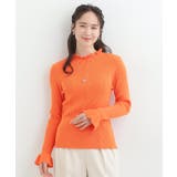 【洗濯機可/S-LL】フリルで上品 やわらかリブニット | SHOO・LA・RUE | 詳細画像9 