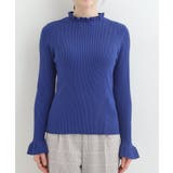 【洗濯機可/S-LL】フリルで上品 やわらかリブニット | SHOO・LA・RUE | 詳細画像17 