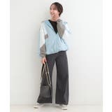 配色フードブルゾン | SHOO・LA・RUE | 詳細画像11 