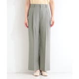 【セットアップ可／洗濯機可／S-LL】シンプルに美しく タックワイドパンツ | SHOO・LA・RUE | 詳細画像24 