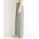 【セットアップ可／洗濯機可／S-LL】シンプルに美しく タックワイドパンツ | SHOO・LA・RUE | 詳細画像25 