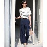 【セットアップ可／洗濯機可／S-LL】シンプルに美しく タックワイドパンツ | SHOO・LA・RUE | 詳細画像23 