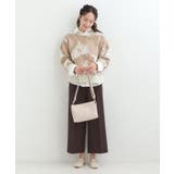 【洗濯機可/S-LL】1枚で華やかに ラメ入りニュアンス柄ニット | SHOO・LA・RUE | 詳細画像11 