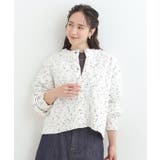 【洗濯機可/前後2WAY】ぽこぽこニットカーディガン | SHOO・LA・RUE | 詳細画像1 