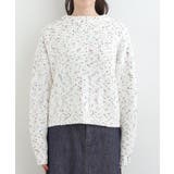 【洗濯機可/前後2WAY】ぽこぽこニットカーディガン | SHOO・LA・RUE | 詳細画像28 