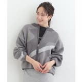 選べる4柄 ダブルZIPで着こなし色々 柄カーディガン | SHOO・LA・RUE | 詳細画像13 