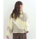 選べる4柄 ダブルZIPで着こなし色々 柄カーディガン | SHOO・LA・RUE | 詳細画像18 