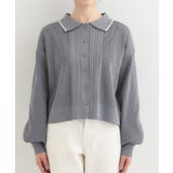 衿付きレース風カーディガン | SHOO・LA・RUE | 詳細画像13 