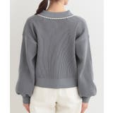 衿付きレース風カーディガン | SHOO・LA・RUE | 詳細画像15 