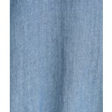 【S-LL】優しく透ける 柔らかシアーデニムブルゾン | SHOO・LA・RUE | 詳細画像9 