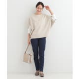 【2点セット】ポンチョ風スウェードトップス×ロンT | SHOO・LA・RUE | 詳細画像7 