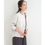 【S-LL】デイリーにも、通勤にも。フラップポケットノーカラーブルゾン | SHOO・LA・RUE | 詳細画像2