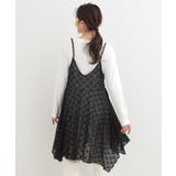 【前後2WAYネック】レイヤードスタイルにおすすめ レースキャミチュニック | SHOO・LA・RUE | 詳細画像10 