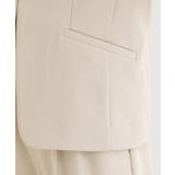 【セットアップ可/多機能/SS-3L】すっきりと好印象 カラーレスジャケット | SHOO・LA・RUE | 詳細画像20 