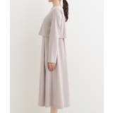 【S-LL】コーデに迷わずきちんと決まる セットアップ風ワンピース | SHOO・LA・RUE | 詳細画像10 