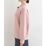 【S-LL】なめらかタッチ もちさら ニュアンス襟トップス | SHOO・LA・RUE | 詳細画像14 