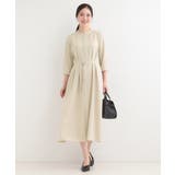 【多機能/S-LL】ウエストタックワンピース | SHOO・LA・RUE | 詳細画像1 