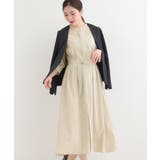 ベージュ(052) | 【多機能/S-LL】ウエストタックワンピース | SHOO・LA・RUE