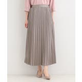 【着丈選べる】微ラメプリーツスカート | SHOO・LA・RUE | 詳細画像1 