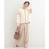 【前後2WAY】配色パイピングニット | SHOO・LA・RUE | 詳細画像6 