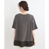 【ひんやり/UV/抗菌防臭】体型カバーも叶う 裾切り替えAライントップス | SHOO・LA・RUE | 詳細画像10