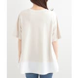 【ひんやり/UV/抗菌防臭】体型カバーも叶う 裾切り替えAライントップス | SHOO・LA・RUE | 詳細画像27