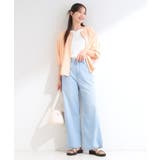 【洗濯機可/UV/S-LL】程よい透け感 襟元タック シアーブルゾン | SHOO・LA・RUE | 詳細画像15 