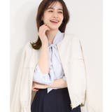 ライトベージュ(051) | ドロストノーカラーブルゾン | SHOO・LA・RUE