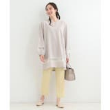 レース切り替えチュニックワンピース | SHOO・LA・RUE | 詳細画像3 