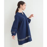 レース切り替えチュニックワンピース | SHOO・LA・RUE | 詳細画像10 