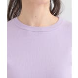 コンパクト見えが大人かわいい お袖編み柄ニット | SHOO・LA・RUE | 詳細画像16 