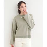 ダブルフェイス配色ニット | SHOO・LA・RUE | 詳細画像5 